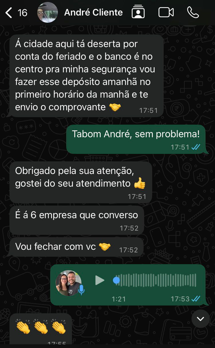 Depoimento de cliente 6
